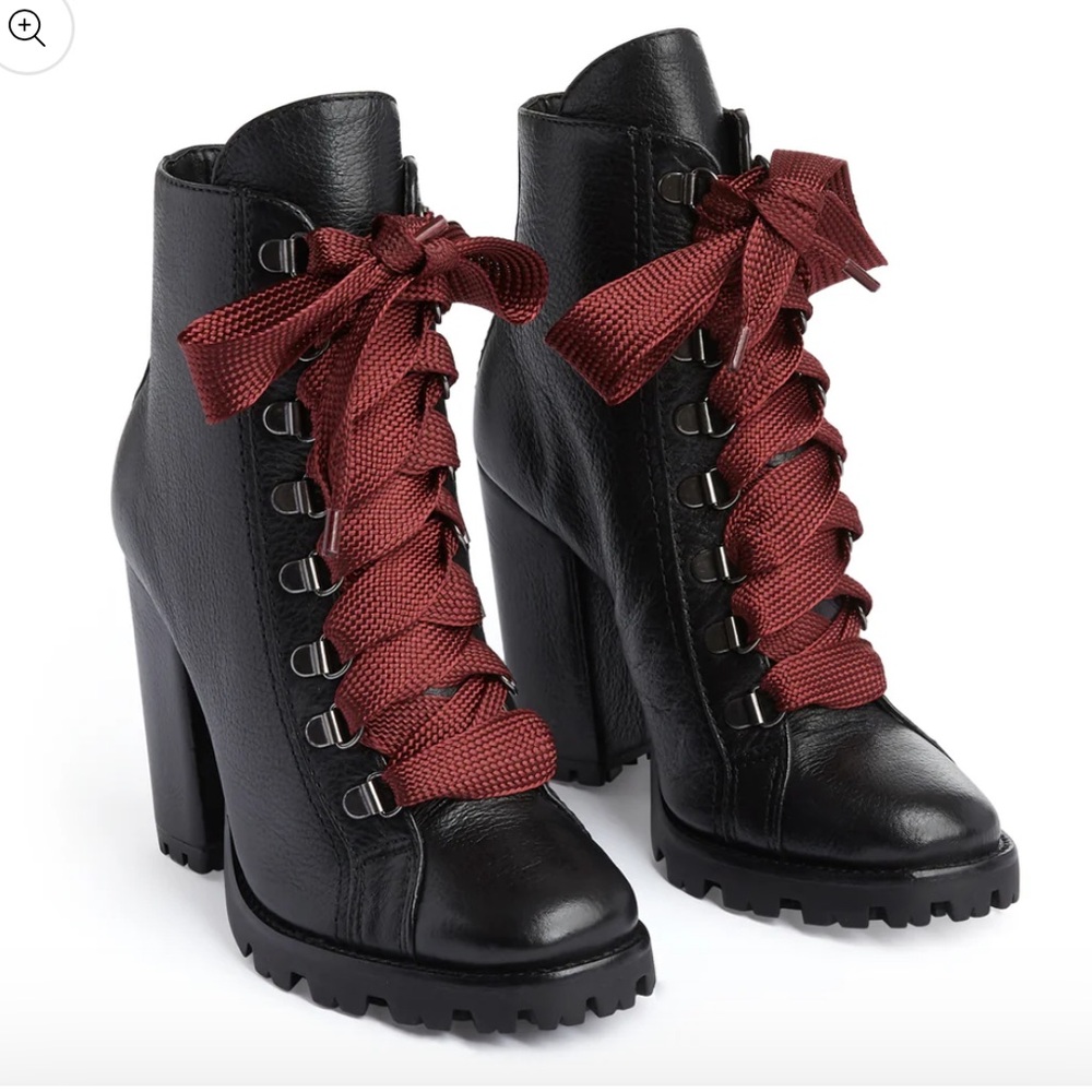 Schutz Black Boots Size 6B